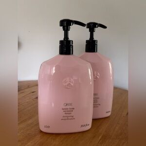 Oribe Serene bundle Shampoo & Conditioner 33.8 fl.oz 1/2 full + scalp spray gift